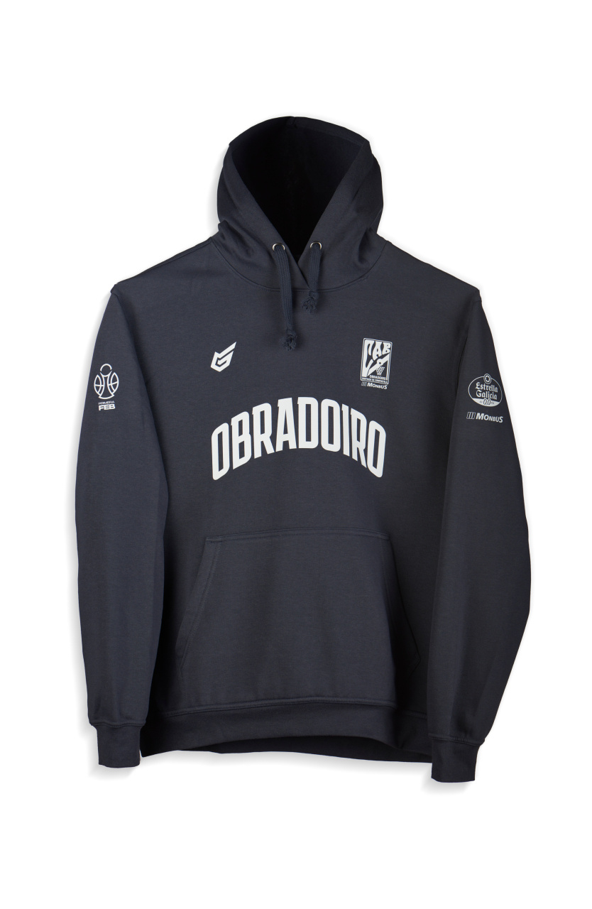Hoody azul capucha