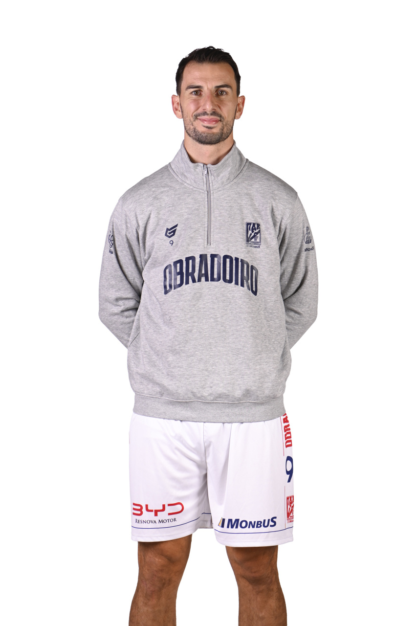 Media Cremallera Gris