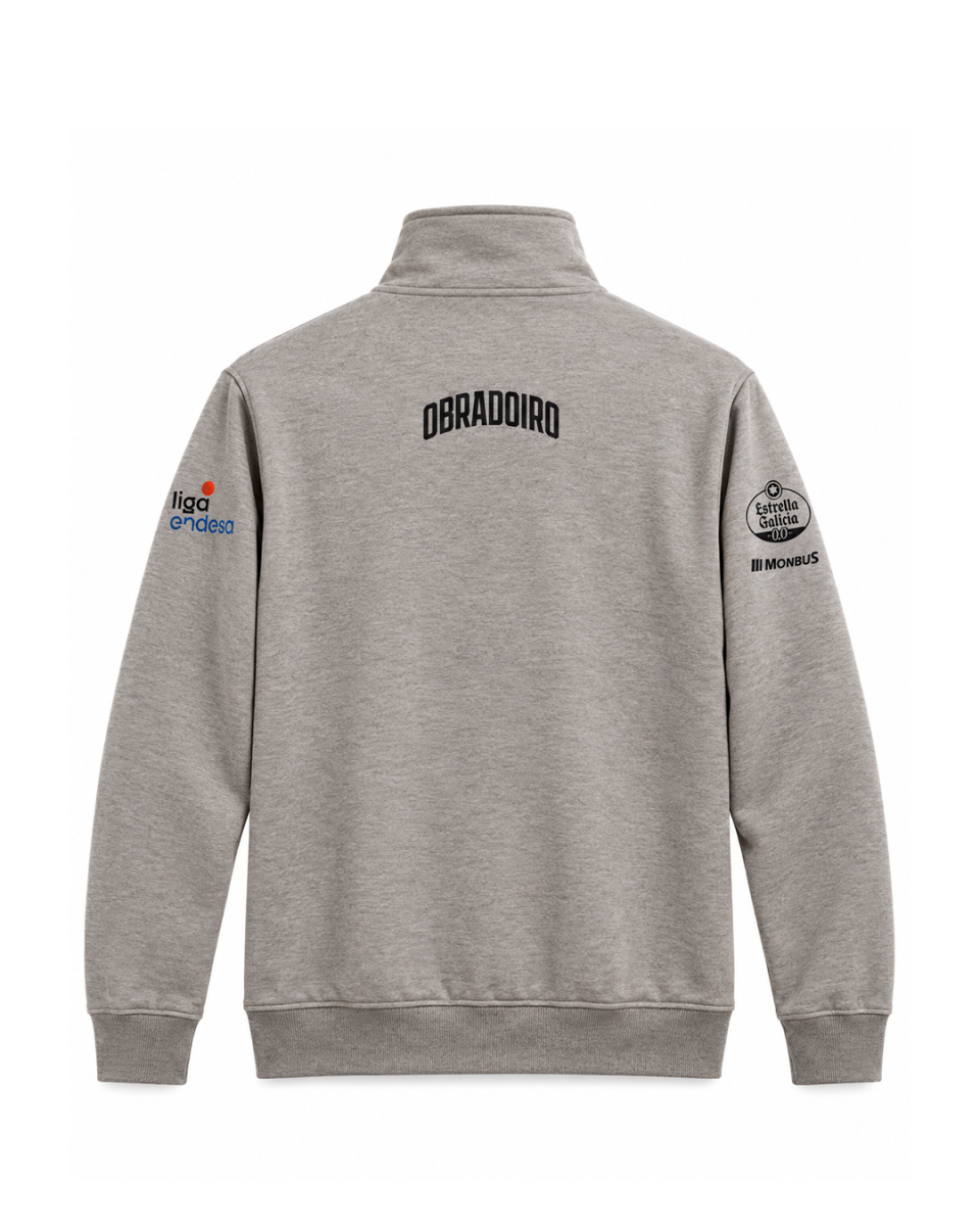 Chaqueta chándal cremallera gris (26/27)