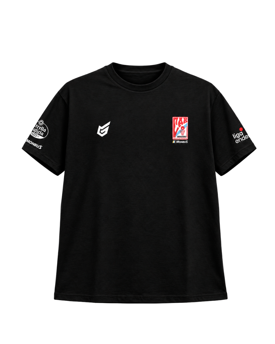 Camiseta negra algodón (26/27)