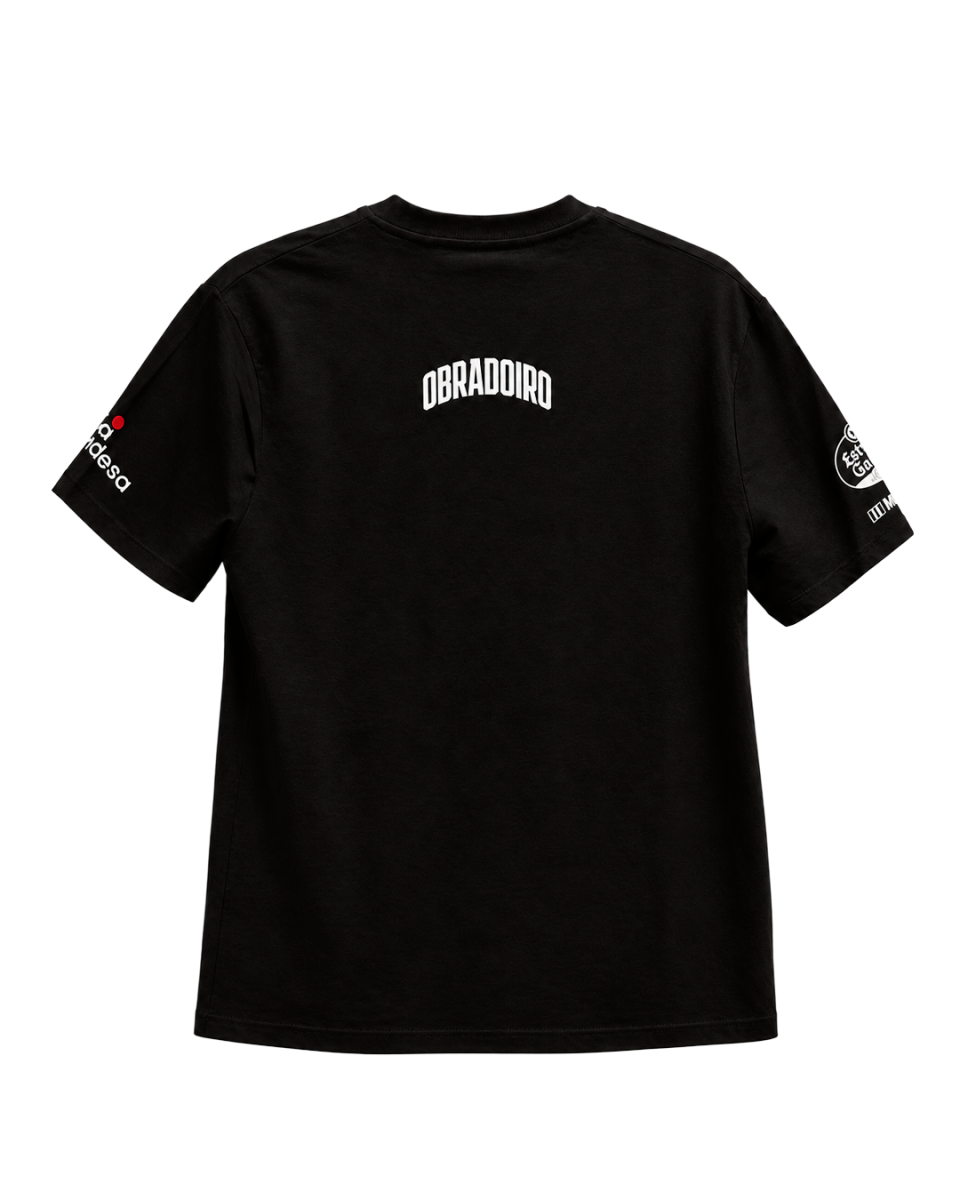 Camiseta negra algodón (26/27)