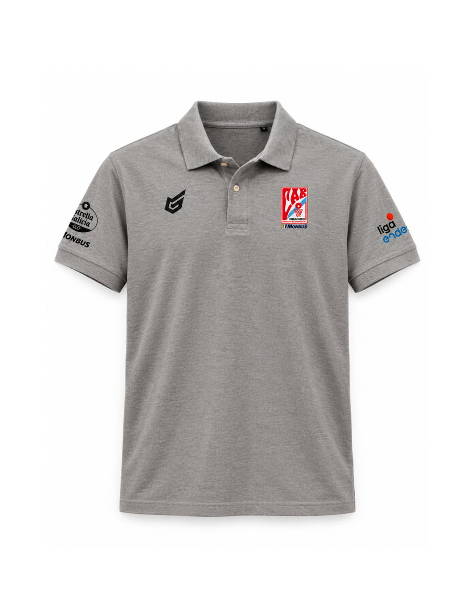 Polo pique gris (26/27)