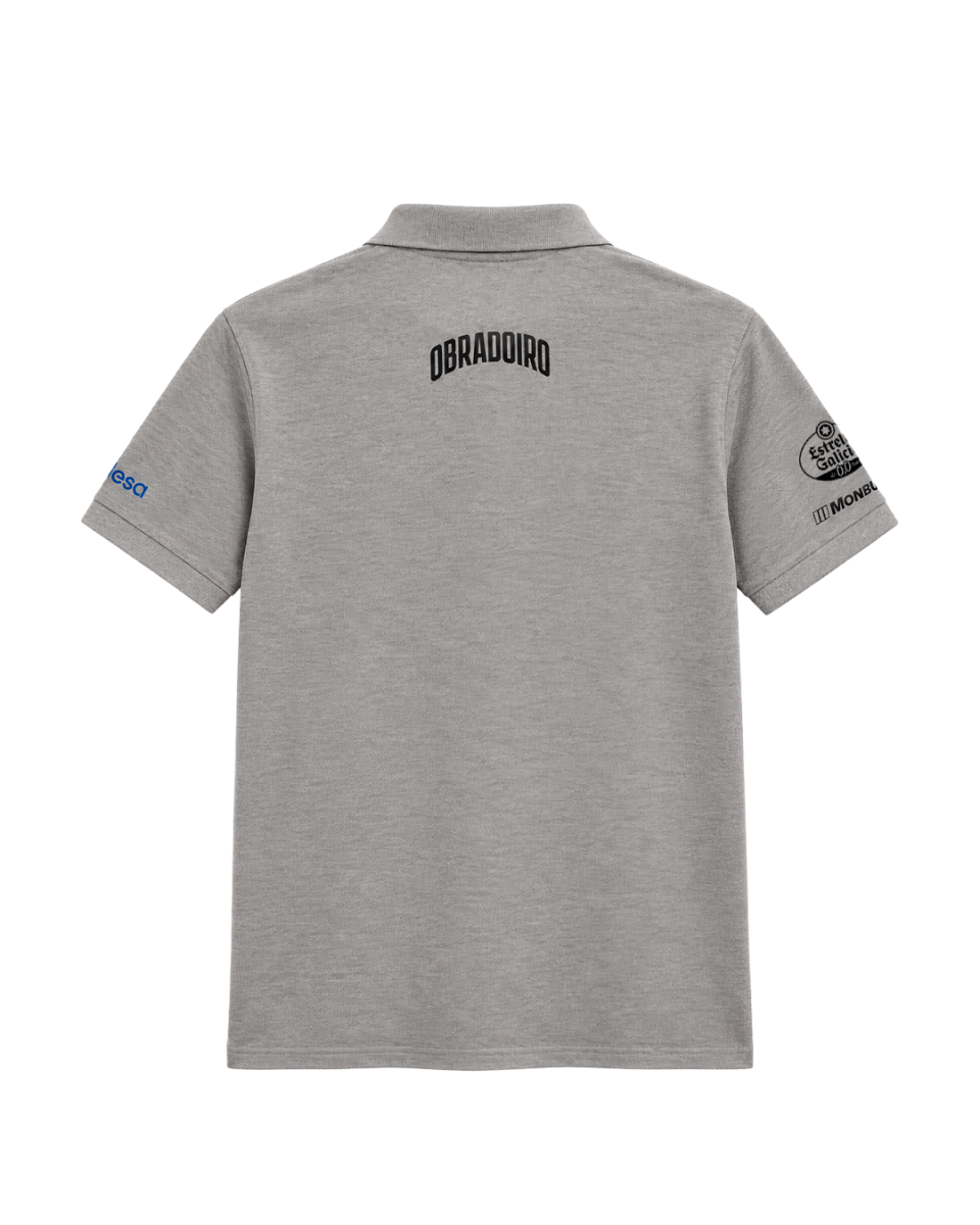 Polo pique gris (26/27)