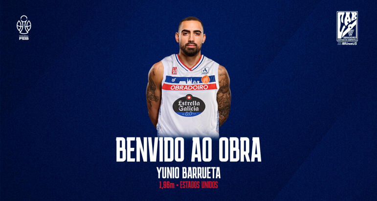 Yunio Barrueta únese ao Monbus Obradoiro