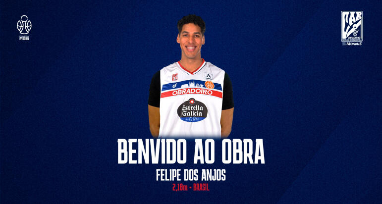 Felipe Dos Anjos únese ao Monbus Obradoiro