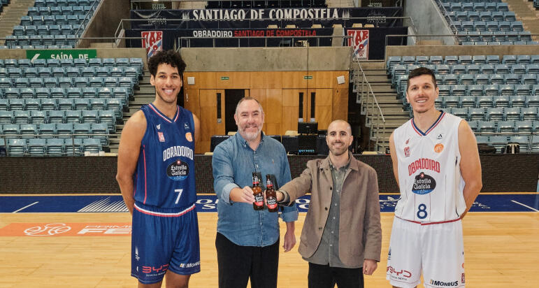 Monbus Obradoiro e Estrella Galicia continúan da man