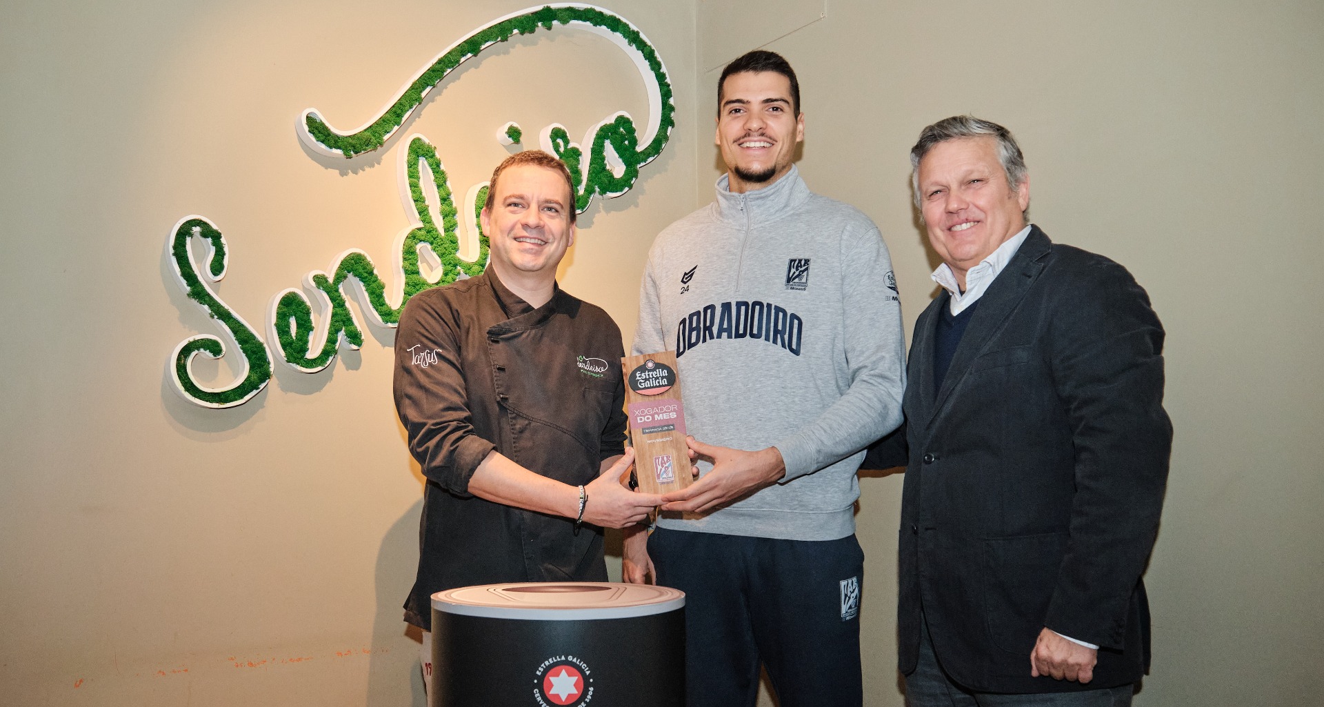 MVP Estrella Galicia de noviembre: Diogo Brito