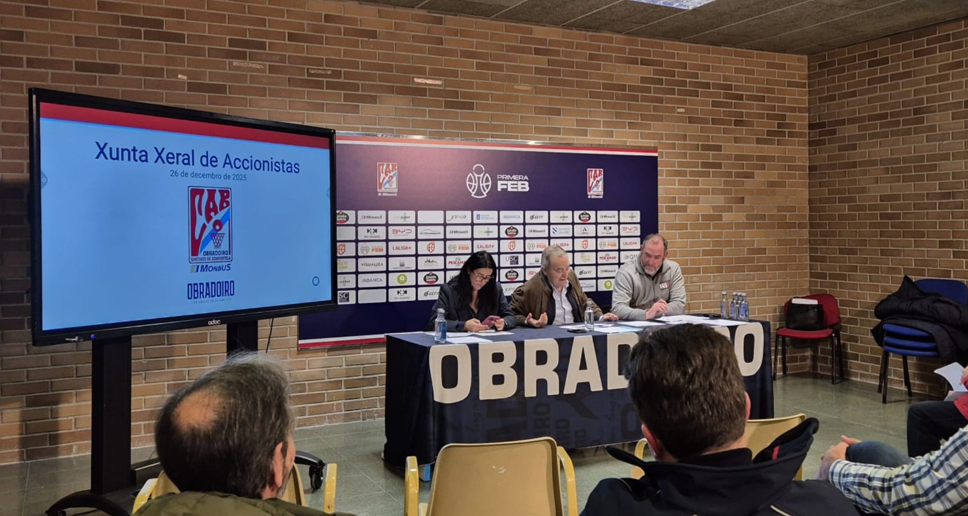 El Obradoiro CAB celebró su Junta General ordinaria de accionistas