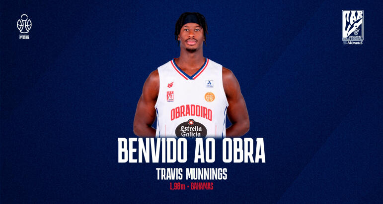 Travis Munnings se incorpora al Monbus Obradoiro