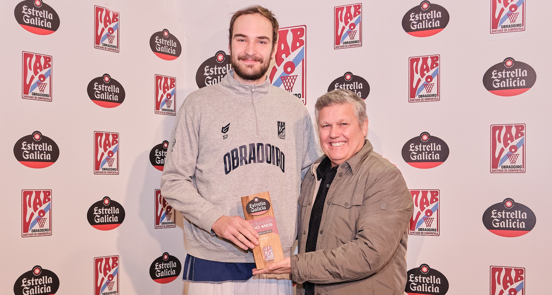Alejandro Galán, MVP Estrella Galicia de enero