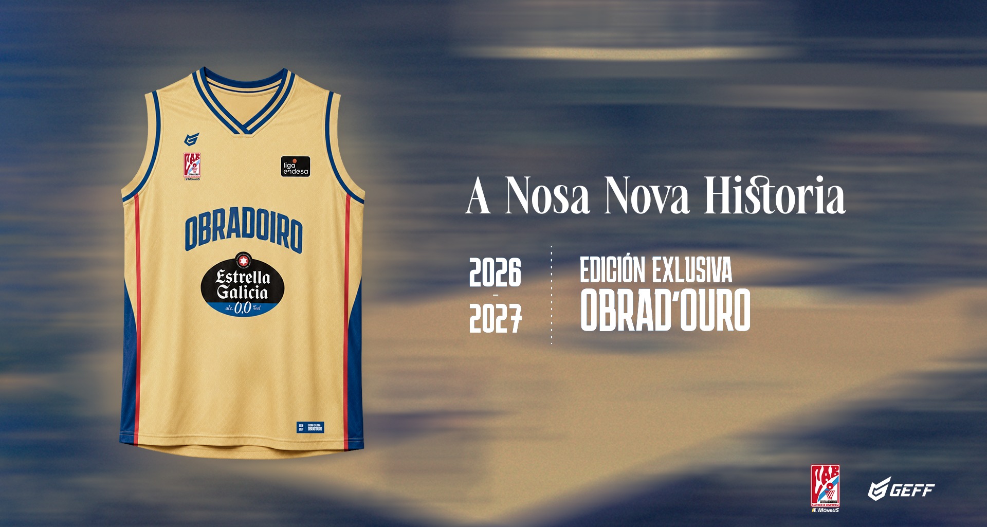 Camiseta Obrad'ouro, para todos aquellos que ayudaron al club a estar en ACB