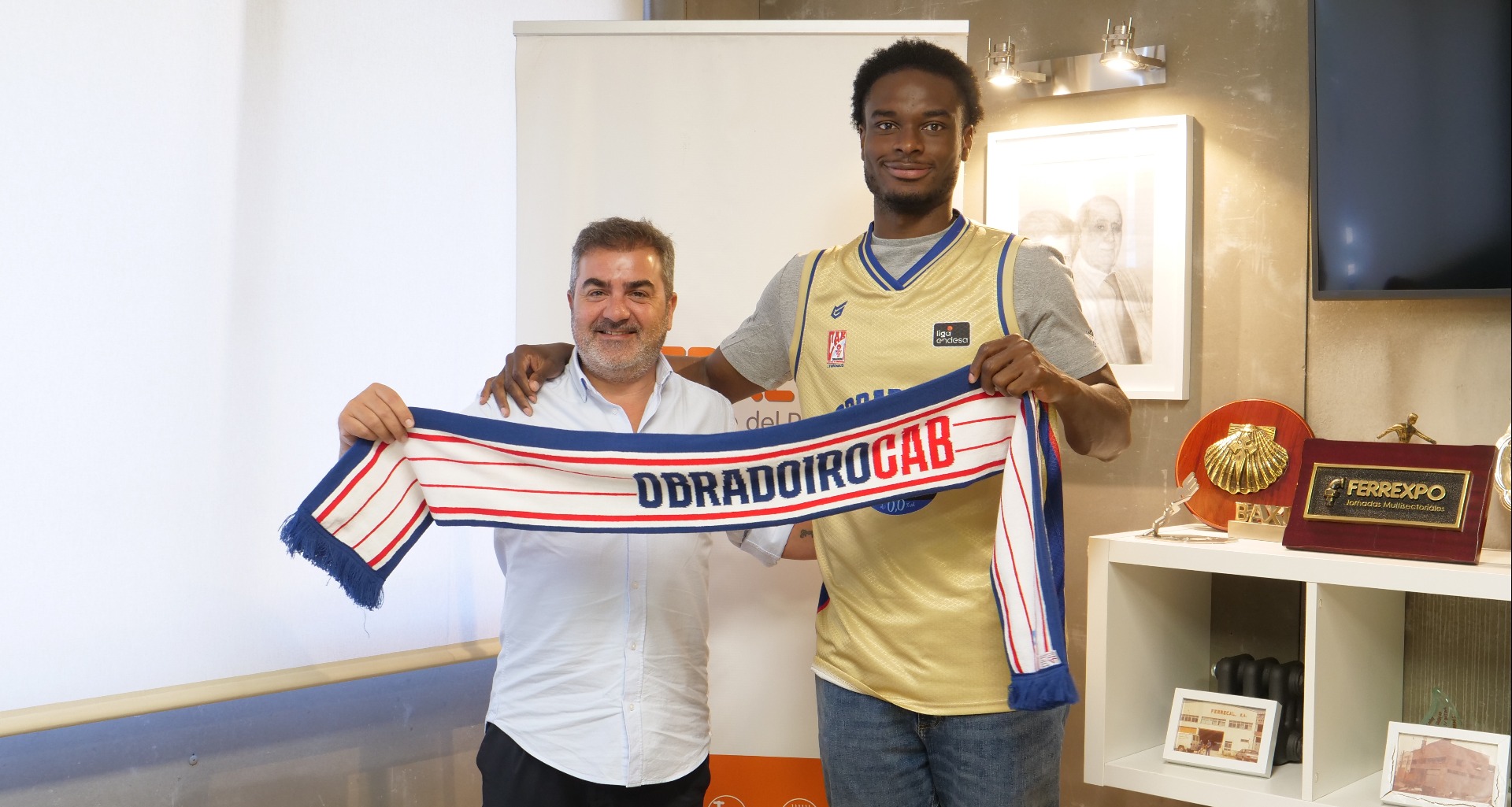 Caleb Agada: “Estoy muy agradecido y contento de estar aquí”