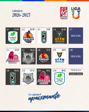 El Obradoiro ya conoce su calendario de Liga U