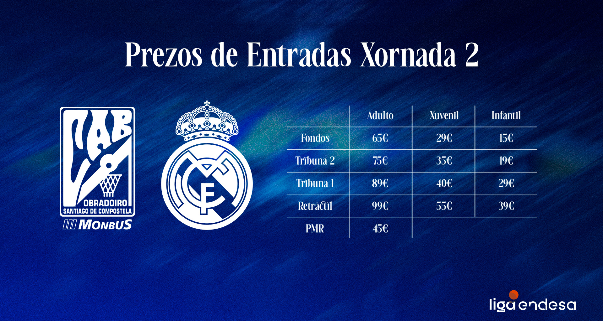Venta de Entradas | Jornada 2 de Liga Endesa